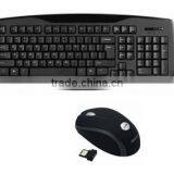 2.4g Wireless Keyboard Optical Mouse Wholesale Price