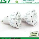 LED Spotlight,1 x 3W Ultra Bright COB, AC85-265V, Halogen Equivalance 35W,Bulb LED GU10 5000K thumbnail-1