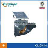 LED Solar Traffic Flashing Light Yellow 400 Quality Choice