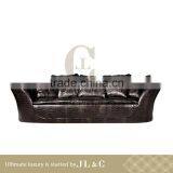JS01-24 Four Seats Sofa in Real Leather in Living Room From JL&C Luxury Home Furniture New Design (China Supplier) thumbnail-1