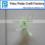 green dragonfly flower support clip