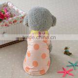 Cute Bear Flower Thermal Winter Tank Cat Dog Pet Wear Pet Apparel thumbnail-3