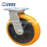 8'' Pvc Swivel Caster Wheel, Industral Swivel Removable Casters thumbnail-1