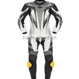 White And Black Color Racing Wear Suits