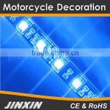 Jinxin 12 pc Wireless 15 Color LED Mini Flex Motorcycle Bi-Channel Accent Light Kit