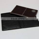 Dongguan Factory Direct Custom High-quality Leather Passport Holder With Multi-function Pocket and Customized Logo thumbnail-4