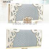 Top Design Wedding Gift Woman Wallet Customized for Bride . Korean Design Crown Wallet, Wallet for Blackberry, Custom Magic Des thumbnail-1