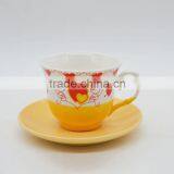 Ceramic Mug and Saucer Tea Cup Coffee Cup for Homeuse thumbnail-6