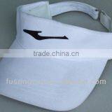 White Color Plain Embroidery Visor Cap thumbnail-1