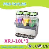 2014 With Cooling System Carbonated Slush Machine Price (XRJ-10L*3)