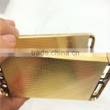 For ipad air gold back cover housing 24k gold plating replacement,luxury original bezel for ipad air,Alibaba china gold supplier