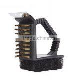 Top Sale Barbecue Grill Cleaner, Brush Cleaners, Steel Wire Sponge Trowel Set Kitchen Tools thumbnail-1