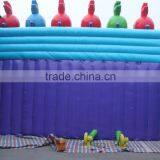 PVC Material Ocean Theme Mini Bouncy Castle, Inflatable Bouncer and Slide With Ladder thumbnail-6