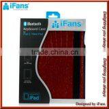 Wireless Bluetooth keyboard PU leather stand case cover For Apple iPad 2 New iPad