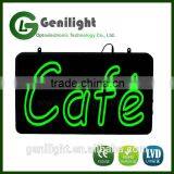 LED Open Display Sign Cafe Shop Bar Pub Light With Power Cable thumbnail-1