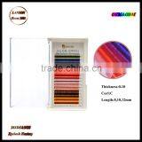 Wholesale Private Label Macaron Silk Eyelash Extensions/color Eyelash Extensions thumbnail-1