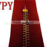 5# Antique Brass Metal Zipper With Close End Wholesale thumbnail-3