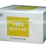 "Organic Pu'Er tea bag" Chinese tea that contributes to your health 20P