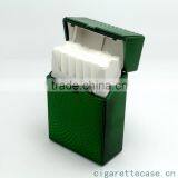 Green Embossed Wave Shape Plastic Cigarette Case for 20s Kind Size 85mm Cigarette Pack Holder thumbnail-2