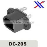 dc jack female dc jack for SMT(dc-205),mini dc jack connector socket,female dc jack