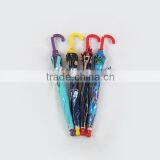 Manual Open Plastic Cartoon Character Print Straight Kids Umbrella thumbnail-2