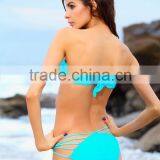 Bright Color Bikini Swimwear Wholesale Hot Sexy Girl Photo Bikini for Beachwear thumbnail-5