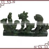 Chinese handmade roof figures in clay ridge animals