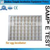 Tongda 63 duck plastic chicken egg tray for incubator use