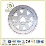 Trailer Steel Wheel Rim Trailer Vent thumbnail-5