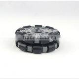 203mm Double Aluminium Omni Directional Wheel W/Bearing Rollers thumbnail-3