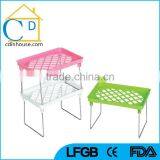 Standing Plastic Kitchen Tool Holder Folderable Corner Storage Rack thumbnail-1