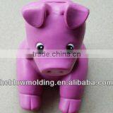 OEM Blow Molding Plastic Toy,3d Plastic Action Figure 3D Animal Figurine Toys Cartoon thumbnail-5