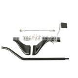 Black Forward Controls Pegs Levers Linkages For XL 883 1200 1991-2003 02 thumbnail-1