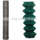 Hex wire mesh&plastic coated chain link fence