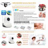 The Latest Invented Home 3G Gsm ip Camera +WiFi Alarm W12 thumbnail-4