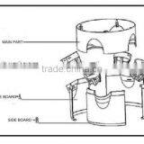 Vertical Column Hydroponic Aeroponic Planting System AEROPONIC TOWER thumbnail-4