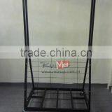 High Quality Floor Standing Metal Carpet Display Rack thumbnail-1
