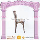 Wholesale Wood Cross Back Chairs for Dining Room thumbnail-1