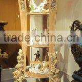 Fabulous French New Design Rococo Rose Vivid Wooden Carving Living Room Furniture Sofa Set thumbnail-5