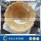 Flower Shape Round Marble Basins&sinks thumbnail-1