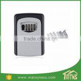Wall Mount Holder 4 Digit Combination Key Safe Storage Lock Box thumbnail-2