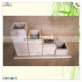 High Quality Decorative Wooden Pen Stand Holder Penholder thumbnail-6