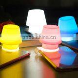 Creative Cellphone Lampshade With Holder. Portable Silicone Lamp-Chimney For Mobile Phone FlashLight thumbnail-2