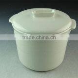 Stock Wholesale Fine Porcelain Ware, Porcelain Soup Tureen for Hotel With Lid thumbnail-1