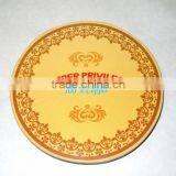 NEW CUTE MDF WOOD COFFEE CUP/MULE MUG COASTER, ROUND WOODEN CRAFT TEA CUP COASTER, thumbnail-2