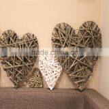 2017 Party Decoration Woven Wicker Heart thumbnail-3