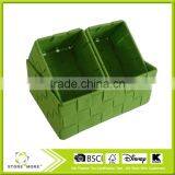 Unique Woven Felt Storage Basket thumbnail-1