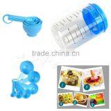 500ml Plastic Measuring Cup With Spoon Set thumbnail-2