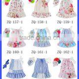 New Fashion 18 Inch Doll Accessories,aqua Floral Summer Candy Dress Doll Clothes thumbnail-5