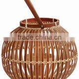 Natural Vintage Bamboo Lantern thumbnail-5